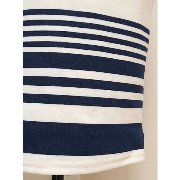 EXECUTIVE PONIES Classy Striped Pencil Skirt SIZE S - Picture 3 of 11